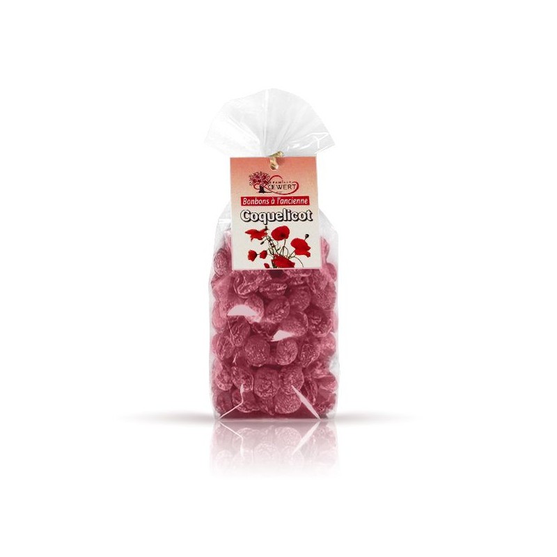bonbon au coquelicot