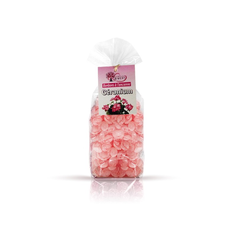 bonbon au geranium