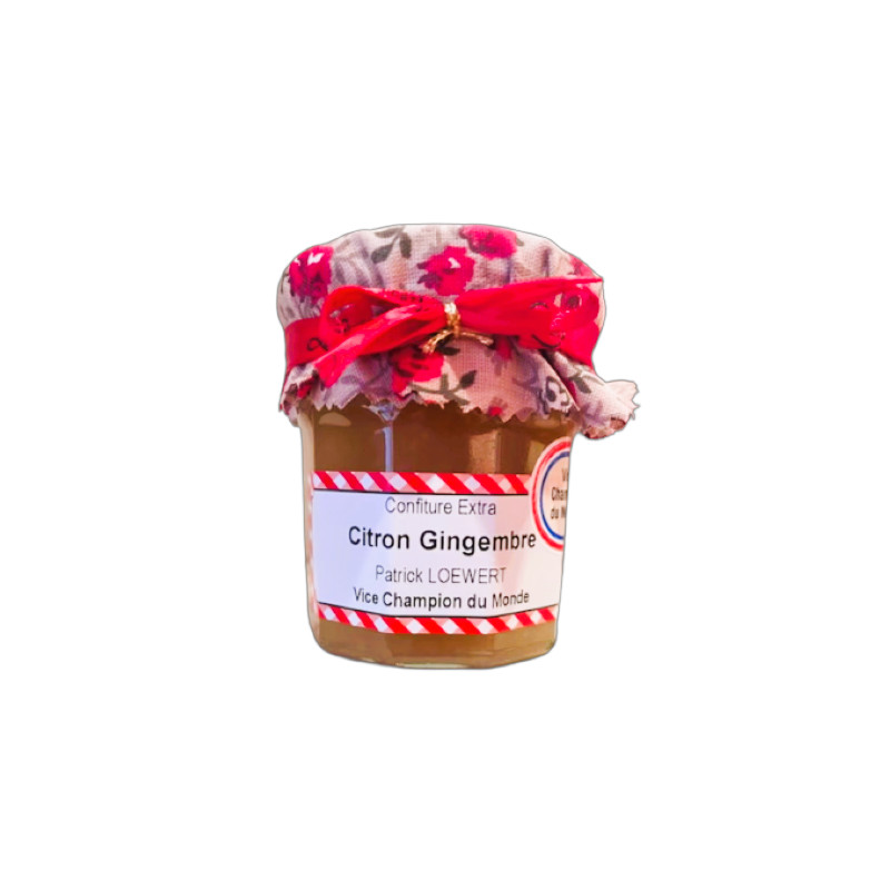 confiture citron gingembre