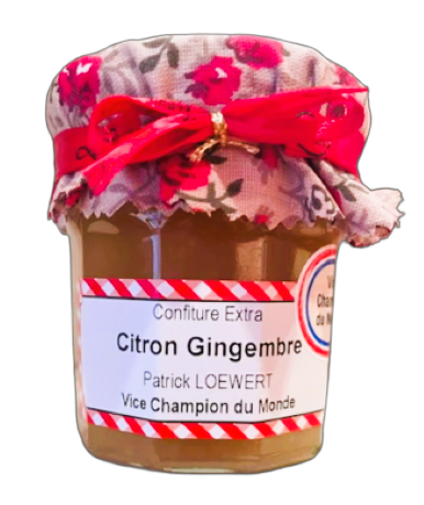 Confiture Citron Gingembre