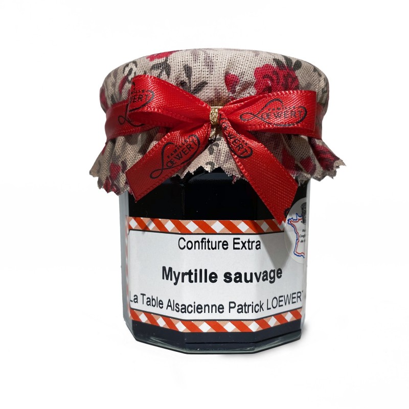 Confiture de Groseille ou Myrtille - alsa - depuis 1897