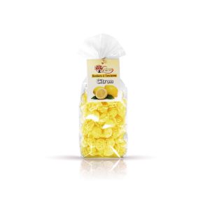 bonbon au citron jaune