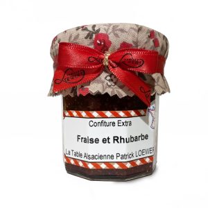 confiture fraise rhubarbe