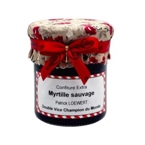 Confiture Myrtille Sauvage