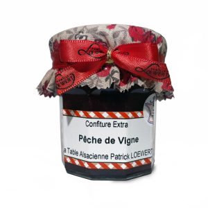confiture peche de vigne