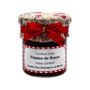 confiture petales de roses