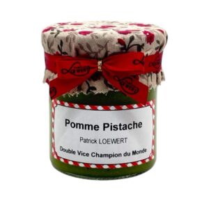 confiture pomme pistache