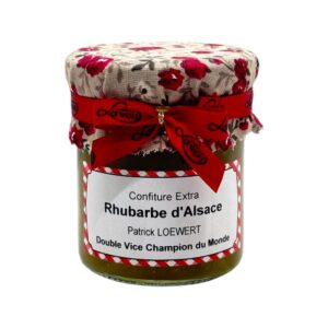 confiture rhubarbe